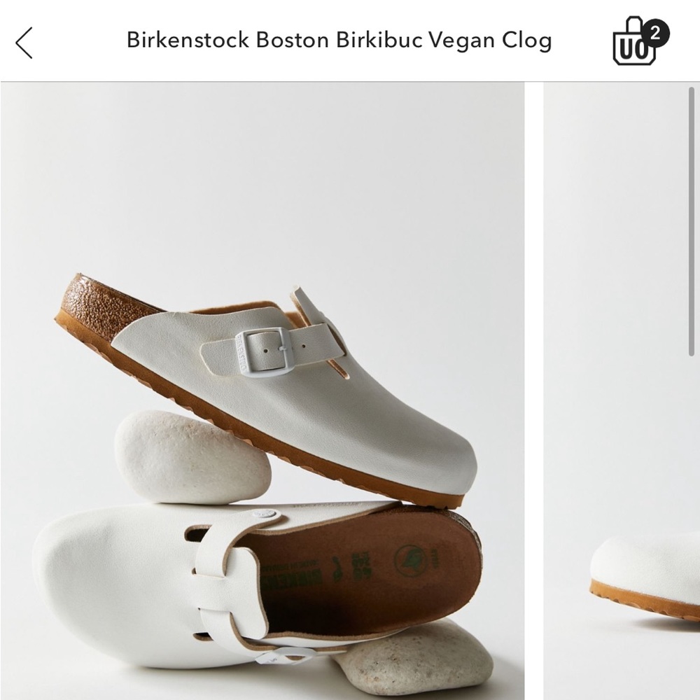 Birkenstock boston vegan clog
